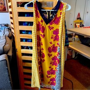 Matilda Jane Women’s XS NWOT “Golden Key” dress